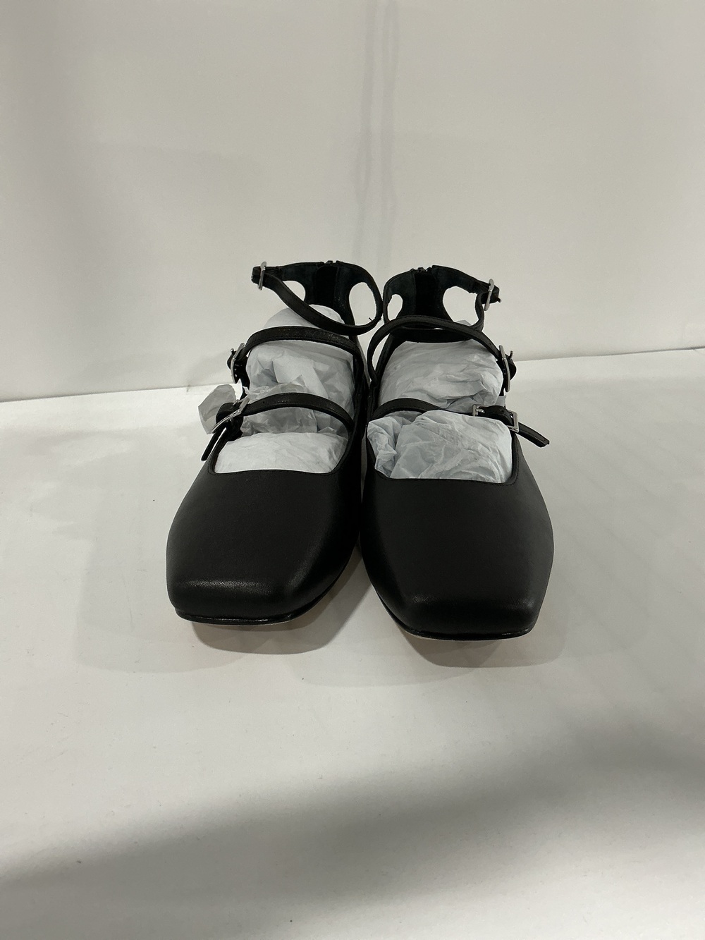 Italian Leather Strappy Ballet Flat